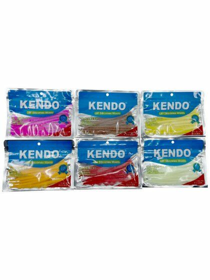 Kendo 10cm Worm (Kokulu) 10 Adet Lrf Suni Yemi