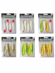 Savage Gear Cannibal 10cm 4 Adet Suni Yem