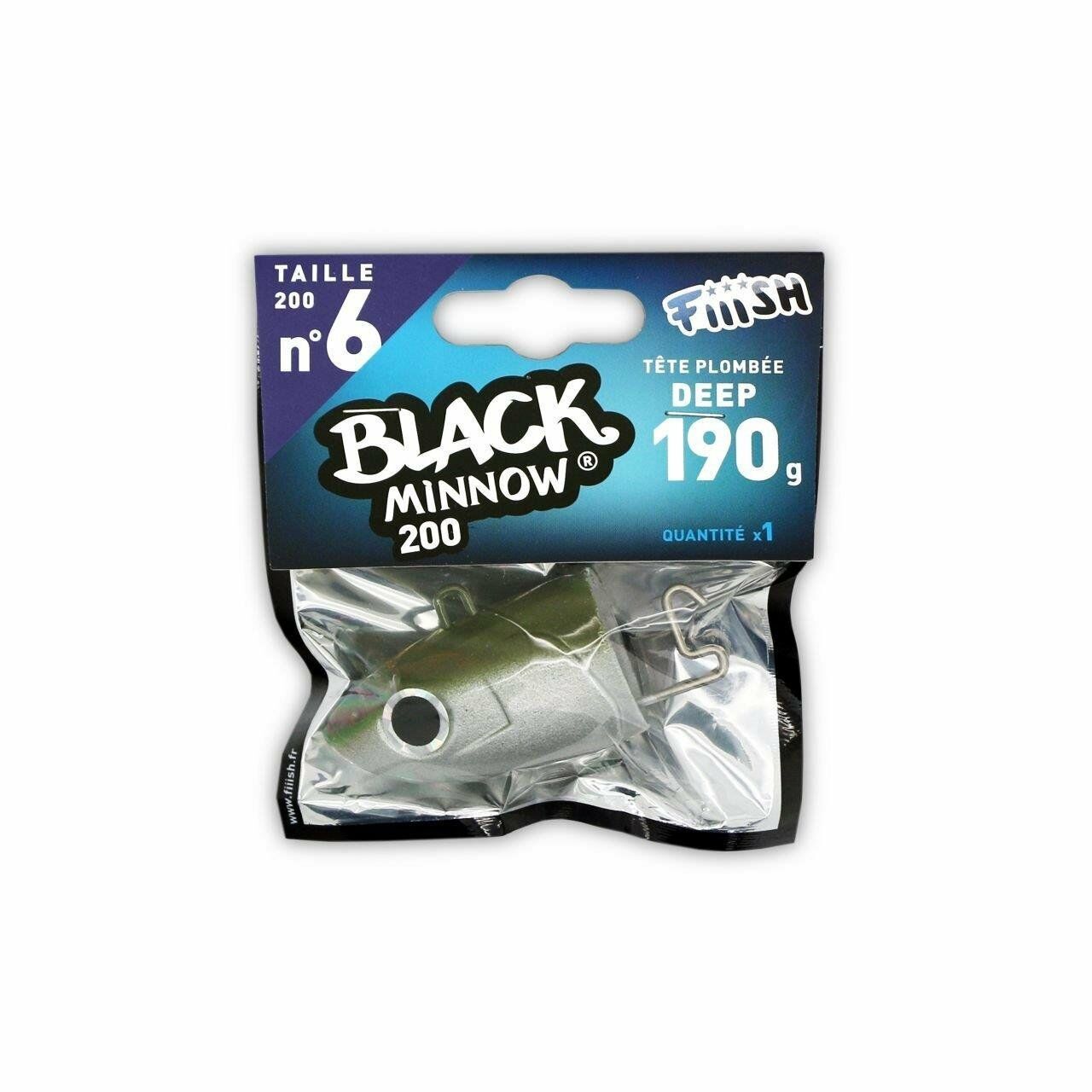 Fiiish BM200/6 BM211 Deep 190gr Kaki Jig Head