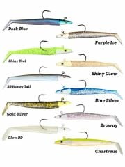 Fujin Zand Eel 11cm 7gr-14gr Double Body+Head Silikon Balık