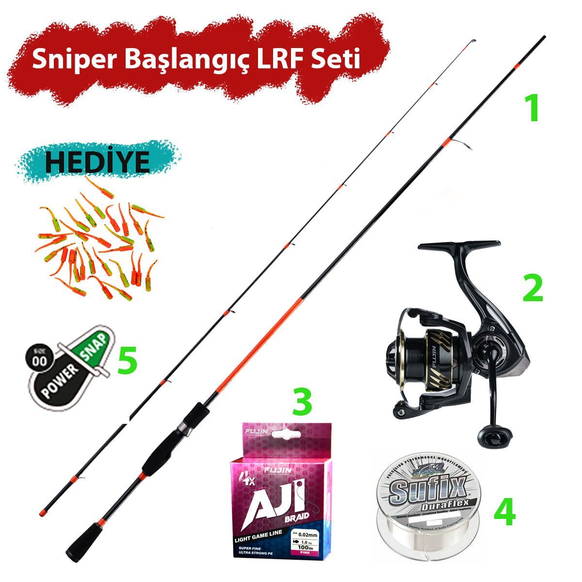 Sniper Başlangıç LRF Seti