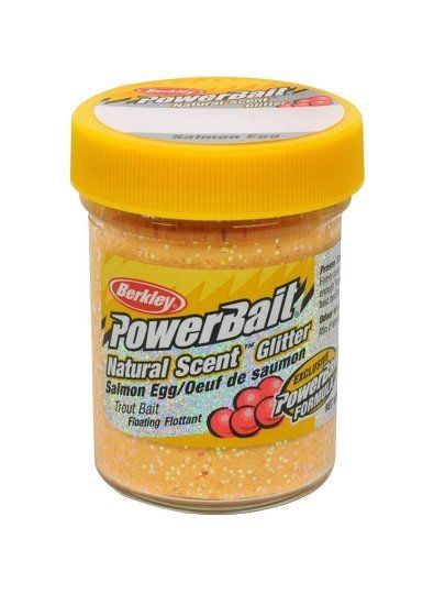 Berkley Powerbait Natural Scent Glitter Salmon Egg