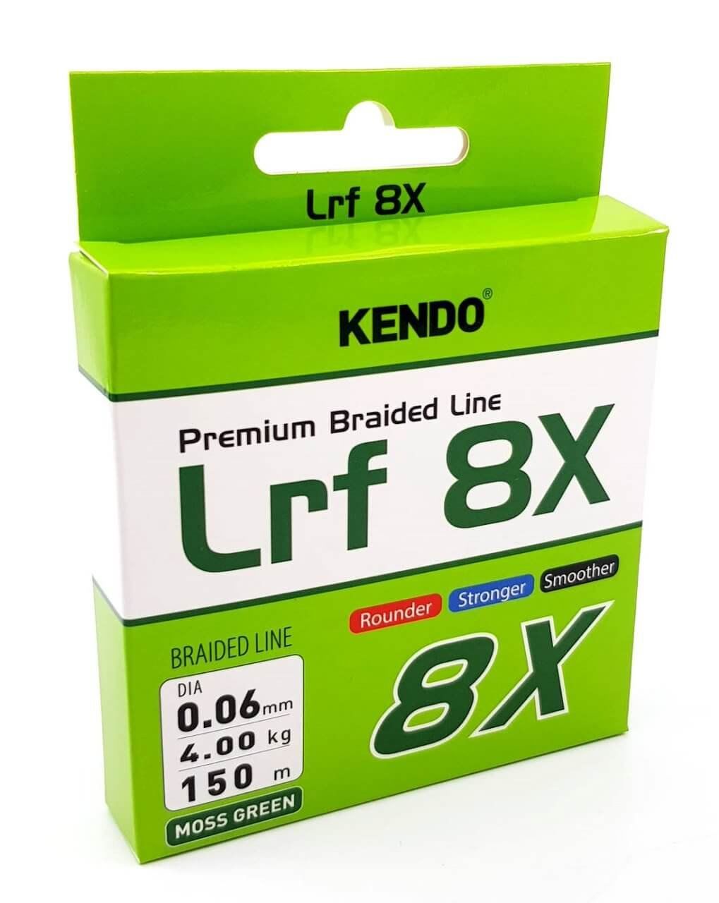 Kendo Lrf 8X Fighting 150mt Örgü İp Misina (Moss Green) 0.10mm