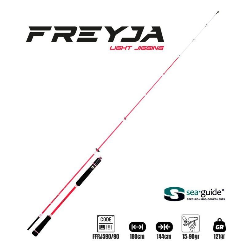 Fujin Freyja Light Jigging 180cm 15-90gr Jig Kamış