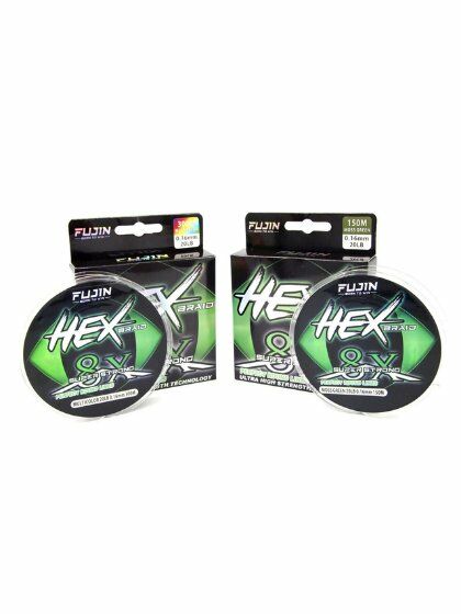 Fujin Hex Braid 8x 300mt Multicolor PE İp Misina