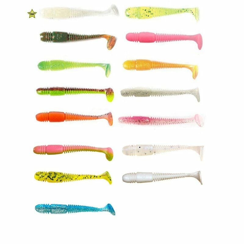 Lucky John Tioga 2.9'' (7.36 cm) 7P Silikon Yem T64