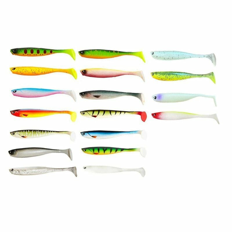 Lucky John Basara 3D Soft Swim 3.5'' (8.89 cm) 6P Silikon Yem