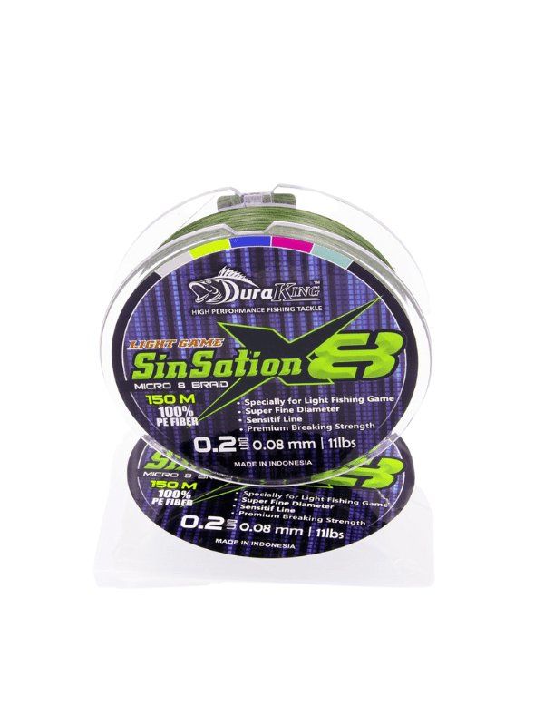 Duraking Sinsation 8X 150mt Moss Green İp Misina