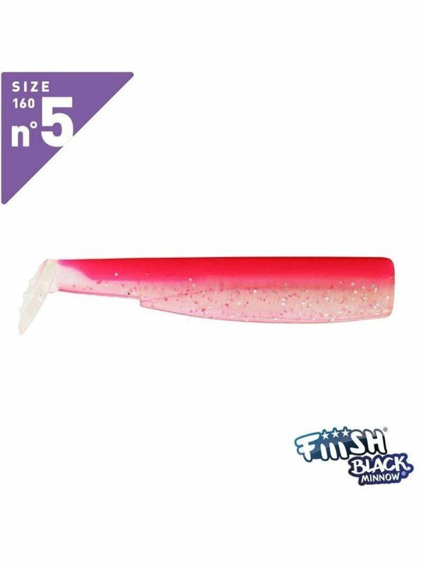 Fiiish BM160/5 BM359 3X-Gövde Rose Fluo Silikon Yem